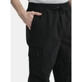 thumbnail image 2 of No Boundaries Men's & Big Men's Twill Cargo Pants, Size XS-5XL, 2 of 5