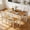 Ancient White, variant on 5-Piece Solid Wood Dining Table Set for 4 , Compact Rectangular Bar & 4 X-back Chairs, Space-Saving Dinette Set for Small Spaces, Easy Clean Smooth Surface , White & Natural