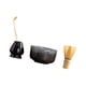 thumbnail image 2 of Juego de 4 piezas de té matcha japonés, accesorio para té, de matcha, kit ceremonial, juego de utensilios de matcha para ceremonias en la negro, 2 of 9