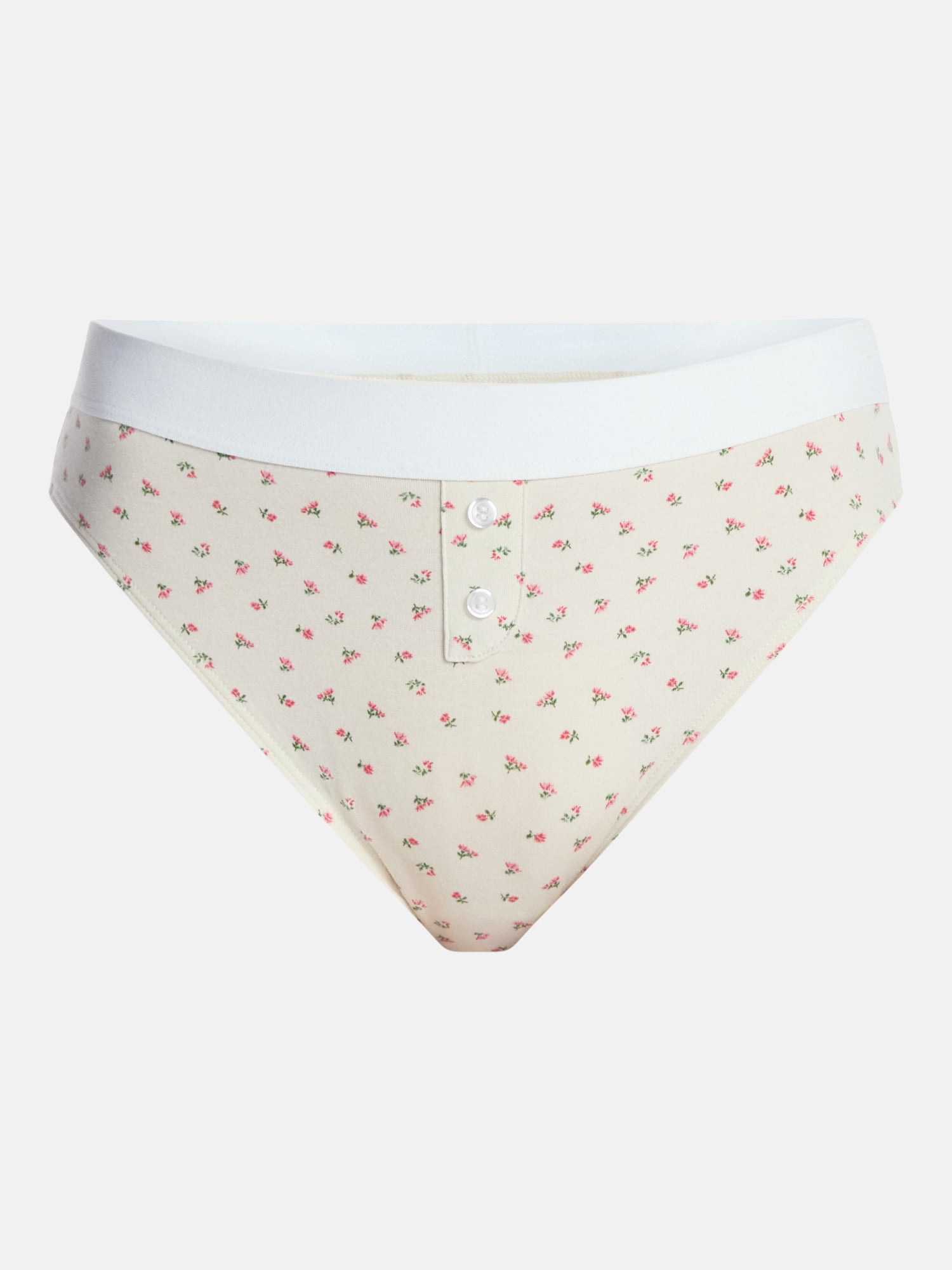 No Boundaries Cotton Stretch Jersey Bikini Panty, Women's XS-XXXL