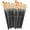 Black, variant on Paint Brushes Set, 2 Pack 20 Pcs Round-Pointed Tip Nylon Hair Artist Acrylic Paint Brushes for Acrylic Painting Oil Watercolor, Face Nail Art, Canvas, Miniature Detailing & Rock Painting, Blue