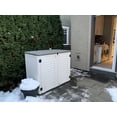 thumbnail image 7 of Horti Cubic Horizontal Storage Shed, Multi-Purpose Outdoor Storage Box, 34 Cubic Feet, White, 7 of 7