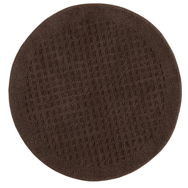Mohawk Home Vista Chocolate Bath Rug Square 3 X3 Brown Com Vista Chocolate Bath Rug Square, 3 Round Bath Rug