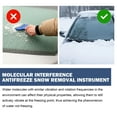thumbnail image 3 of 2Pcs Electromagnetic Molecular Interference Antifreeze Snow Removal InstrumentMicrowave Molecular Deicing Tool for VehicleFast Portable Car Glass Deicer with Solar Energy AssistWindshield Windows, 3 of 8