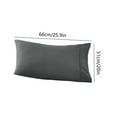 thumbnail image 3 of TIMIFIS Medium Cool Pillowcase Pillow Pouch Brushed Fabric Pillowcase Cool Pillowcase Suitable For Sound Sleepers Soft Breathable Pillowcase Envelope Closure 20x26 Ft., 3 of 6
