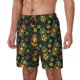 thumbnail image 1 of Fotbe Mask Tropical Flower Traje de Baño para Hombre – Shorts de Natación de Secado Rápido con Forro y Bolsillos-3X-Large, 1 of 6