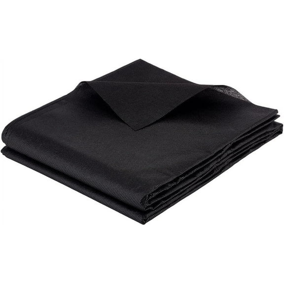 1pc 3Yards Non Woven Fabric DIY Crafts Supplies Black 1600x0.2mm