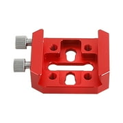 Plate Clamp Metal Astronomical Telescope Ota Equatorial Tripod Telescope Adapter Slot Plate Saddle Plate 55mm