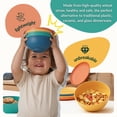 thumbnail image 5 of Homienly Plates and Bowls Sets, 40-Piece Unbreakable Wheat Straw Dinnerwave Sets for Kitchen, RV, Dorm, Lightweight Camping Dishes Set, Service for 8, Microwave and Dishwasher Safe Dish Sets (Multi), 5 of 9