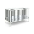 thumbnail image 3 of Baby Cache Deux Remi Island Crib, White & Gray, 3 of 9