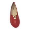 thumbnail image 2 of Victoria K Perforated Dot With Gold Ornament Ballerina Flats (Women), 2 of 10