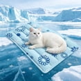 thumbnail image 2 of Dog Cooling Mat, Denbek Summer Dog Cooling Mat Washable Self Cool Pad, Pet Sleeping Pad for Crate, Bed, Indoor & Outdoor Floor, Car Seats, 2 of 5