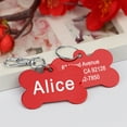 Pet Artist Personalized Pet Name ID Tags for Dog, Custom Double Sided ...