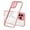 Pink, variant on SaniMore for iPhone 13 Pro Case Slim Transparent [Not Yellowing Technology], Rugged PC & TPU Bumpers Built-in Detachable Lens Protector Shockproof Protective Cover, White