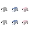 thumbnail image 4 of Step Stool Waiting Room Footrest Entrance Hallway Furnitures Multi-color Potty Training Stool Household Office Kids Space Series/Pink, 4 of 8