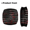 thumbnail image 2 of HELLHERO Valentines Day Walker Rollator Seat Back Cover for Seniors Adult American Flag Rollator Seat Covers Comfortable Moisture Wicking for Elder, 2 of 7