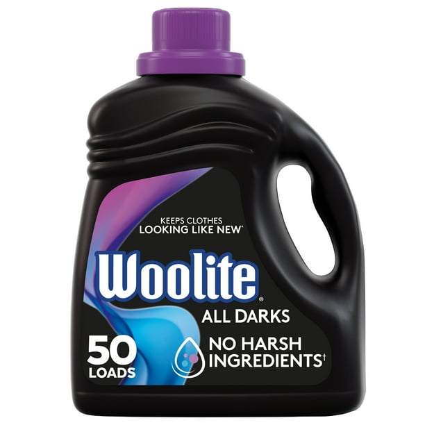 Woolite DARKS Liquid Laundry Detergent, 75oz, for Dark Clothes, HE