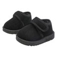 thumbnail image 3 of Quealent Unisex-Child Snow Boots Toddler Girls Boys Plush Warm Winter Boot Easy On/Off Kids Booties (Black, 6.5), 3 of 8