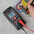 thumbnail image 4 of Multimètre Numérique en Plastique Testeur de Mesure Intelligent Portée Automatique avec Lumière LED pour Test de Tension AC, 4 of 7