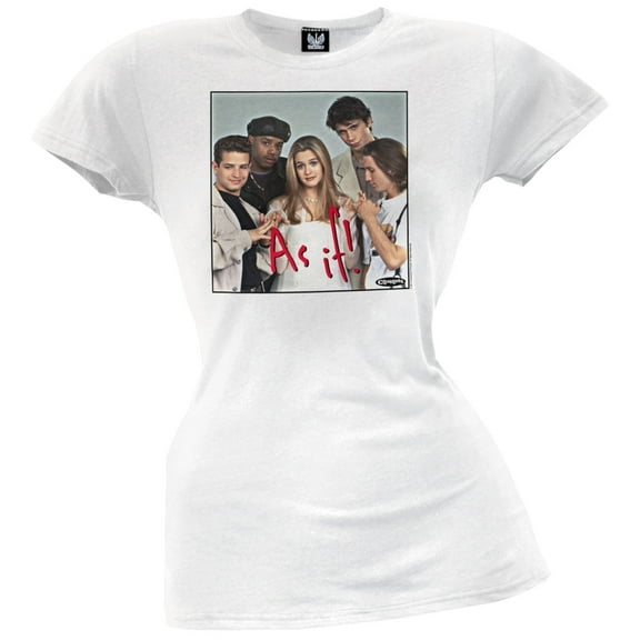 Clueless - As If Juniors T-Shirt - Large