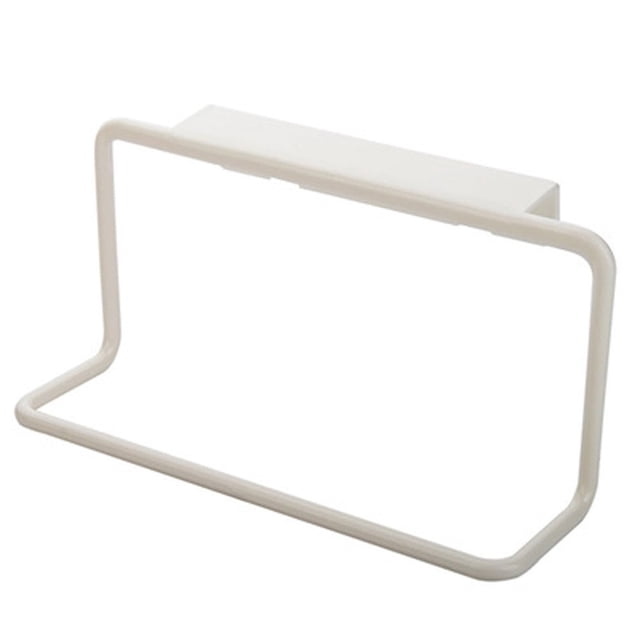 Toallero colgante, organizador para armario de baño, cocina, armario, percha blanca (blanco), artículos esenciales de cocina, ¡oferta flash!