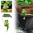 thumbnail image 2 of Décoration de Bassin de Jardin Grenouille Figurine de Jardin Grenouille en Résine Décoration de Bassin de Lecture Grenouille Décoration de Jardin Extérieur, 2 of 8