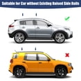 thumbnail image 3 of OTVIAP Universal Car Roof Rack, 2 pcs 43" Crossbar with Anti-Theft Lock for Suv/car Roof Cargo Carrier Rails, 3 of 10
