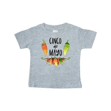 

Inktastic Cinco De Mayo Peppers Gift Baby Boy or Baby Girl T-Shirt