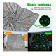 thumbnail image 3 of Cobija Frazada Magica Brilla En La Oscuridad Manta Cobertor color gris, 3 of 4
