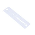 thumbnail image 4 of Plastic Knitting Needle Gauge Ruler Inch Cm Sewing Tools US UK Canada Sizes 2-10mm, 4 of 8