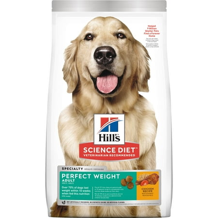 Hill's Science Diet (Spend $20,Get $5) Adult Perfect Weight Chicken Recipe Dry Dog Food, 28.5 lb bag-See description for rebate (Best Price Hill's Prescription Dog Food)