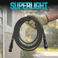 thumbnail image 5 of Aqua Joe FiberJacket Garden Hose, Lightweight, Kink-Resistant, 25' x 5/8" Diameter, 5 of 7