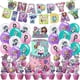 thumbnail image 1 of Dollhouse Themed Birthday Decorations Set - 50 Pcs Party Supplies with Happy Birthday Banner, Cake Topper & Latex Balloons, 1 of 2