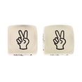 thumbnail image 2 of Juego de dados Sunnimix Adivinar los dedos 2 piezas Color Blanco, 2 of 7