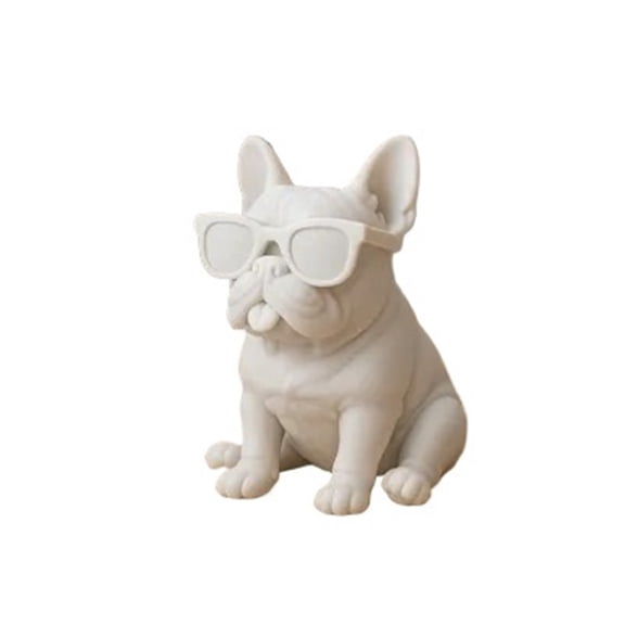 1PC Cool French Bulldog  3D Printed Desktop Figurine 3D Printed