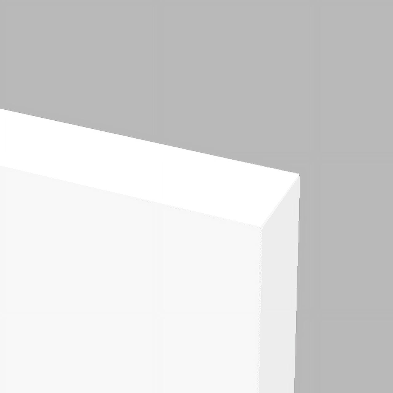 Mainstays White 16.5" Wood Floating Shelves, Set of 2