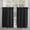 Black, variant on Fall Floral Rustic Window Short Curtains 54 Inch Length, Vintage Eucalyptus Leaves Rod Pocket Kitchen Window Treatments Drapes for Bedroom, Cafe, Living Room, 2 Panels, 42 W x 54 L