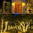 YEOLEH ExtraLong 2 Pack Solar String Lights,Total 160Ft 440LED