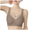thumbnail image 2 of Sujetador push up sin aros, levantador, suave y deportivo para mujer - Nailon/spandex, sin aros de acero, M-XXXXL para uso diario/fitness, 2 of 6