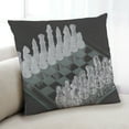 thumbnail image 1 of Ahgly Company Games Chess Coussin d'Intérieur, 18 Pouces par 18 Pouces, 1 of 6