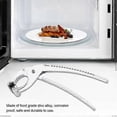 thumbnail image 2 of Atyhao Hot Pot Tongs Zinc Alloy Oven Gripper Grip Grabber for Hot Plate Baking Tray, 2 of 4