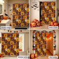 thumbnail image 5 of Shower Curtains for Bathroom-72"x72",Halloween Ghost Pumpkin Castle Candy Waterproof Bath Curtain Grommet Shower Curtain Set with Hooks, 5 of 9