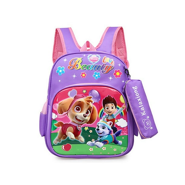 Paw Patrol Mochila Escolar De Patrulla Canina Para Niños/Escuela/Preescolar/Jardín De Infantes
