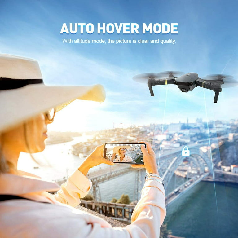 Eachine E58 Drones Camera, 3PCS Batteries Foldable 4K Drone with 1080P RC  Quadcopter – Homesmartcamera