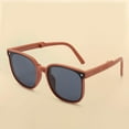 thumbnail image 2 of hengsof Stylish Sunglasses for Baby Girls, Silicone Sunglasses for Children Beach, High Definition Folding Sunglasses for Girls, Suitable for Infants Toddlers Aged 4-10 Years, 2 of 4