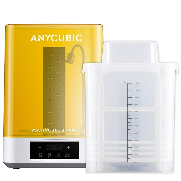 ANYCUBIC Was&Cure 3 Plus Big Size 3D Printer Model Resin Wash Machine 2 in 1