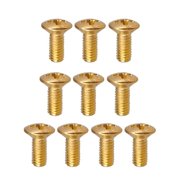 Tuercas de engranaje de afinadores de interruptor de guitarra de 3/5 vías Yuyangstore Oro Tornillos de montaje del interruptor de la guitarra