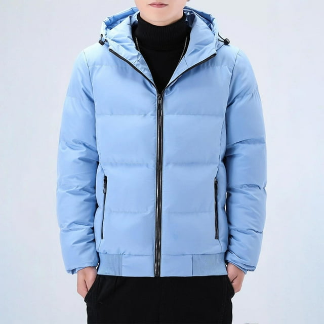 Ceisia Men's solid color zipper jacket pocket long sleeve outdoor Gift outerwear
