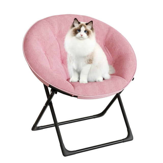 Yeshouse Silla de piso plegable extragrande con asiento de felpa antideslizante para adolescentes y adultos, ideal para dormitorio o sala de estar