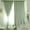 Green, variant on Forzero Romance Double-Deck Cloth & Blackout Floor-standing Curtain Star Hollow Curtain Drape, High Shading